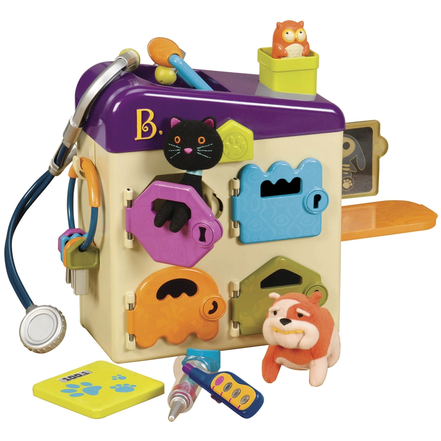 B.TOYS B. Tierklinik mit Plüschtieren 1