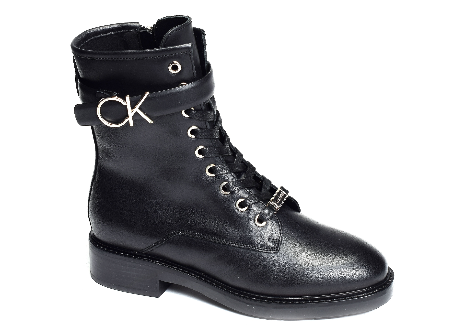 Rubber sole combat 1254 noir