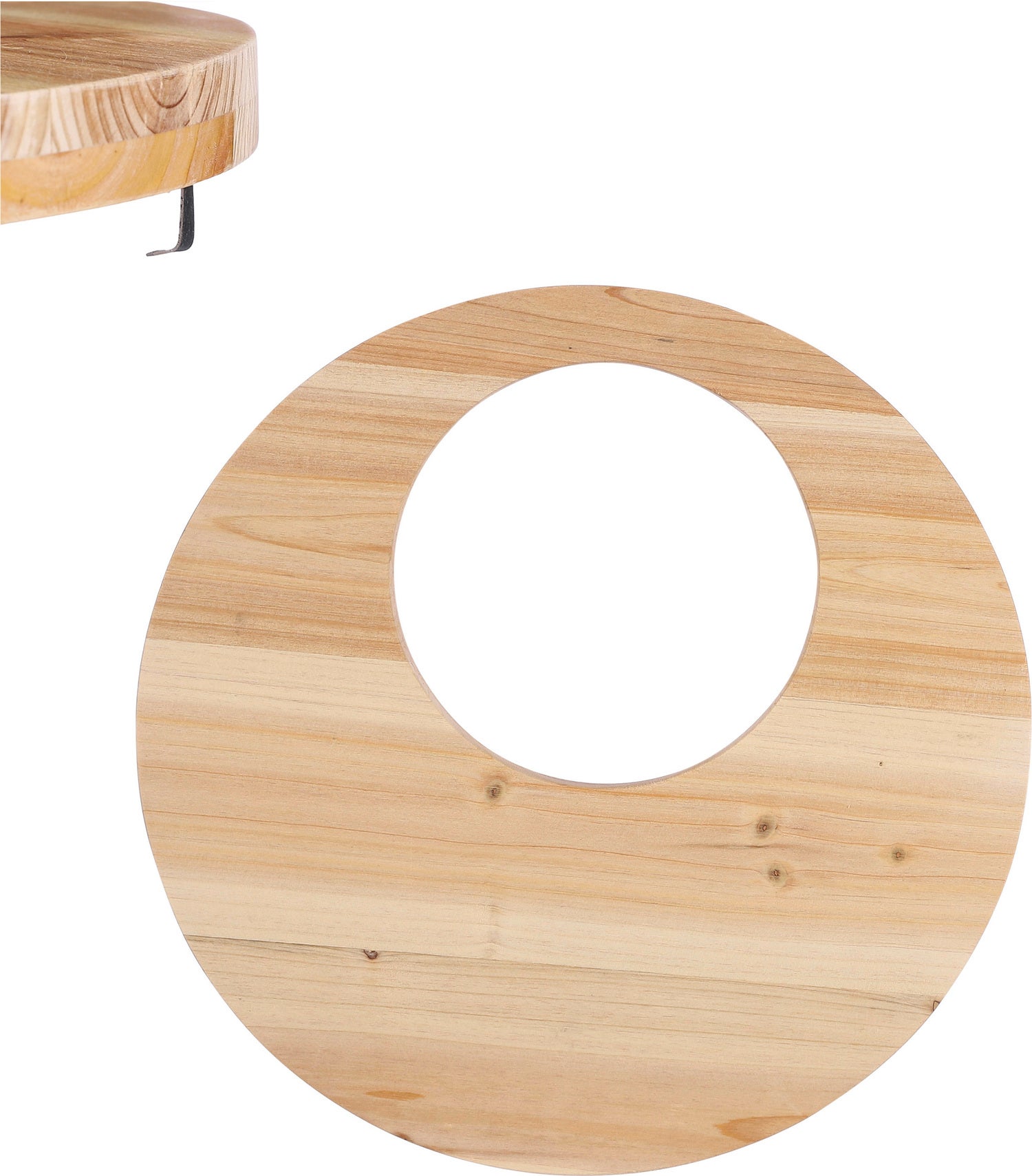 Mica Decorations plantenstandaard Thompson naturel D 35 H 3 cm