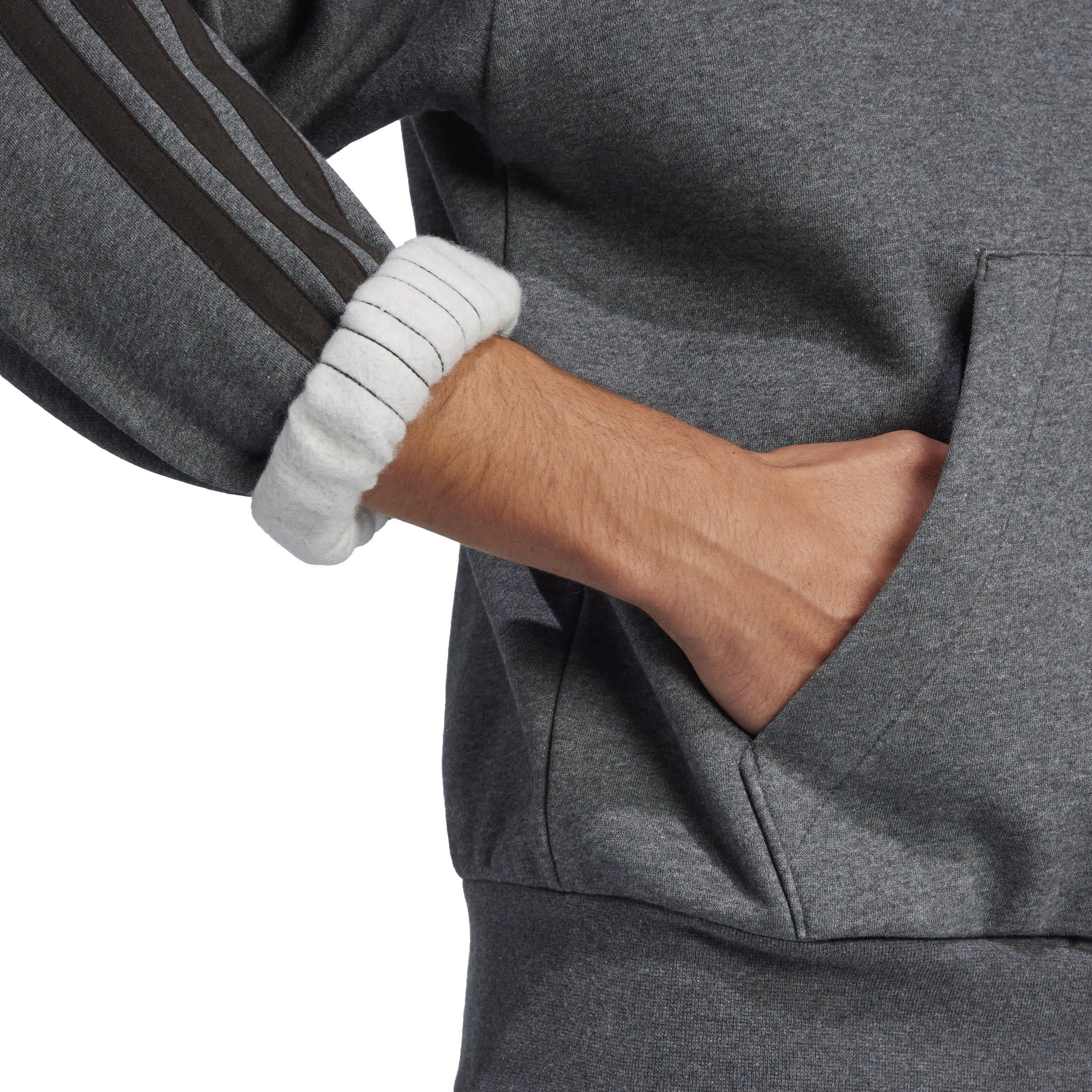 adidas Essentials Fleece 3-Stripes Hoodie Mens
