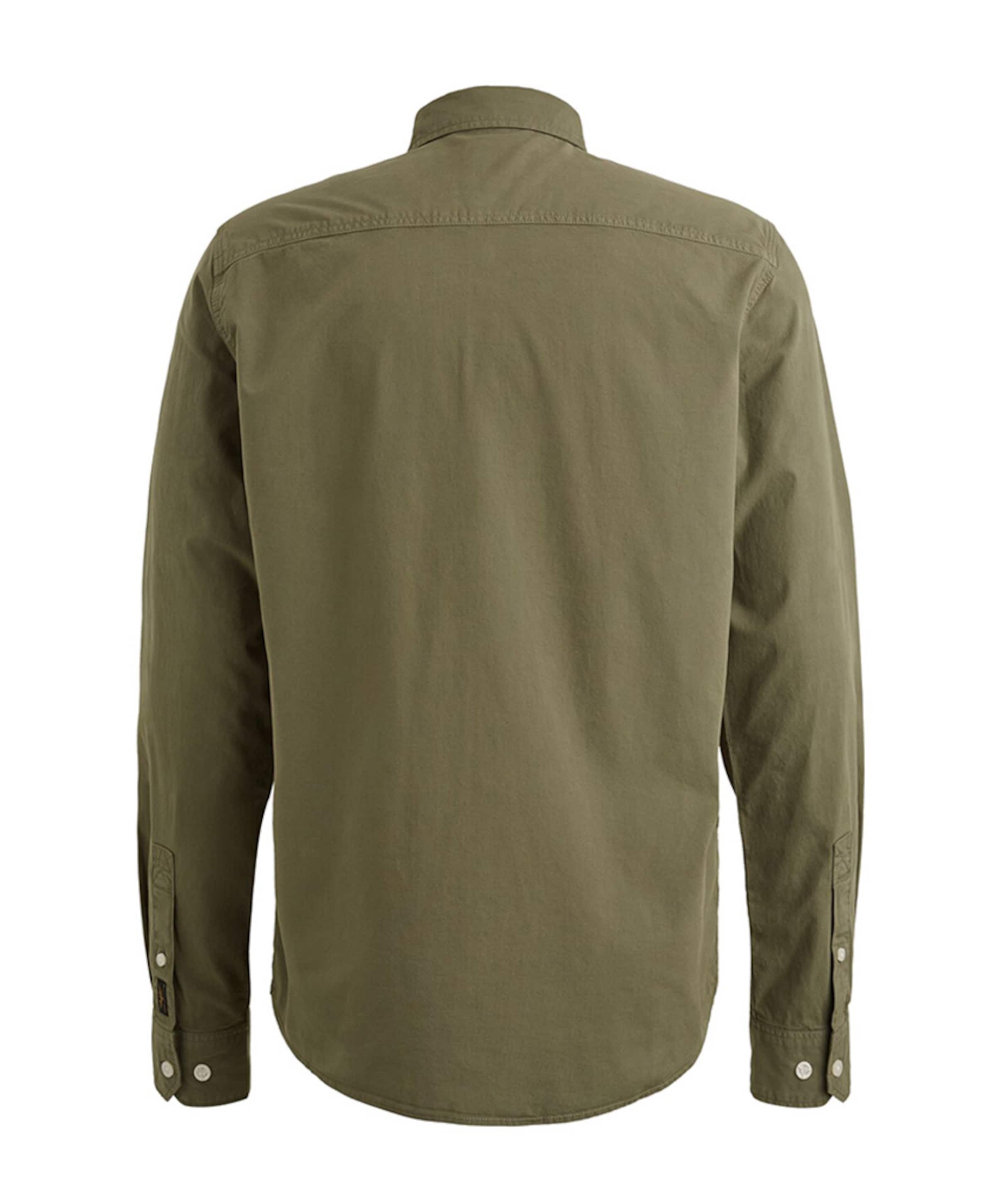 PME Legend Heren overhemd lange mouw groen