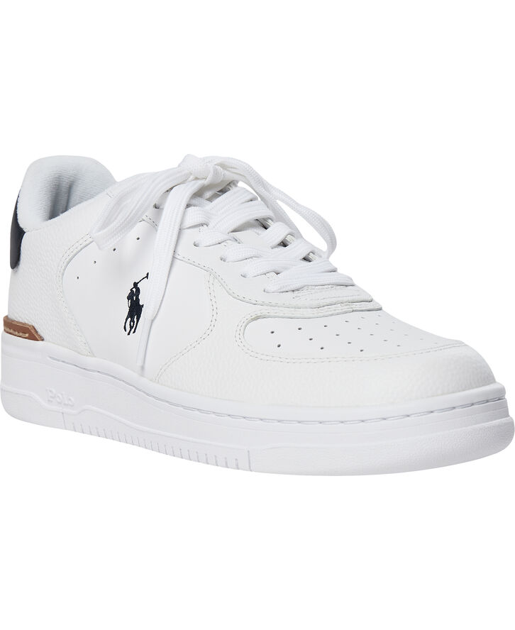 Polo Ralph Lauren Masters Court Leather Sneaker White/navy pp