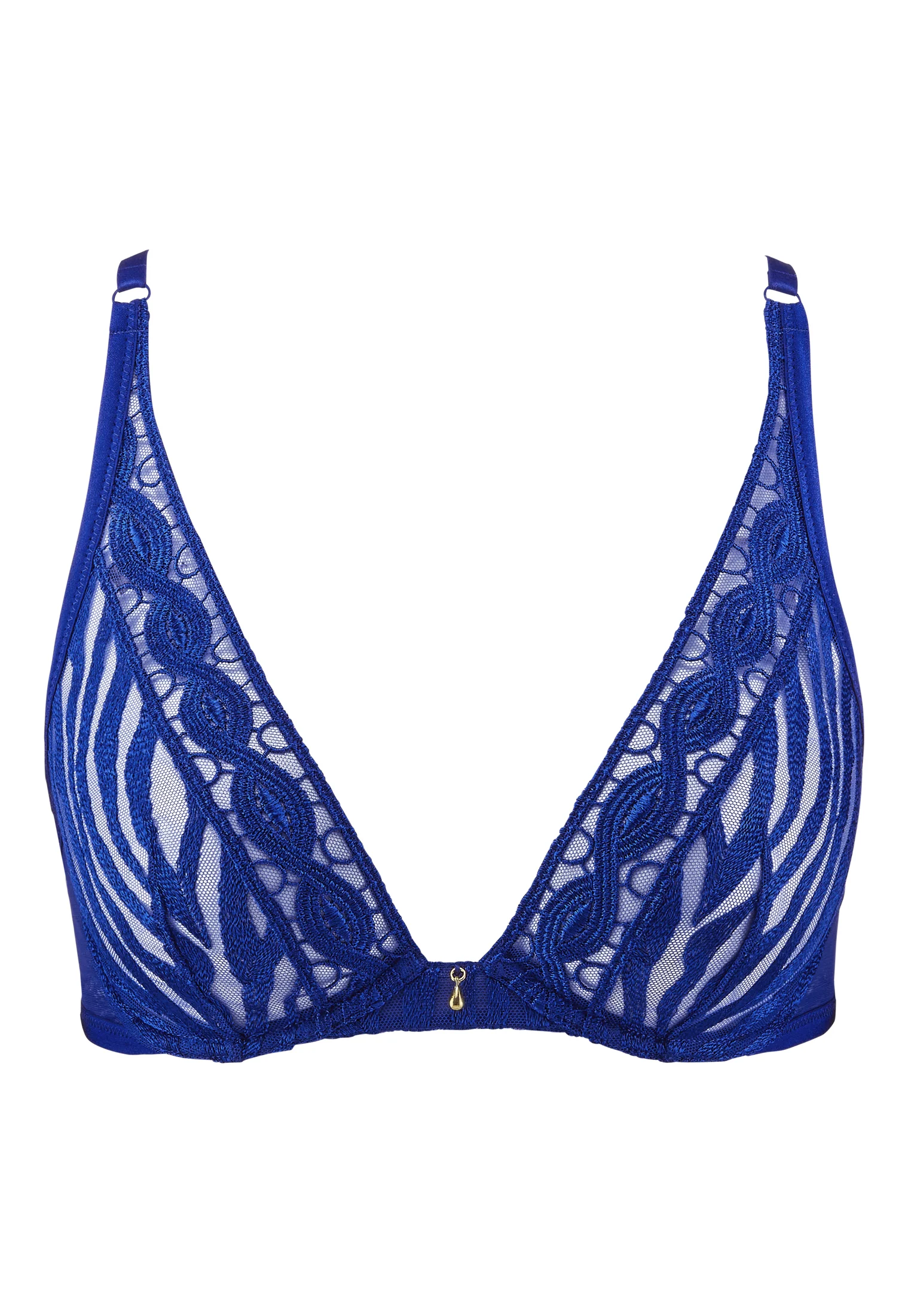 WILD PULSE - Soutien-gorge triangle avec armatures | Bleu