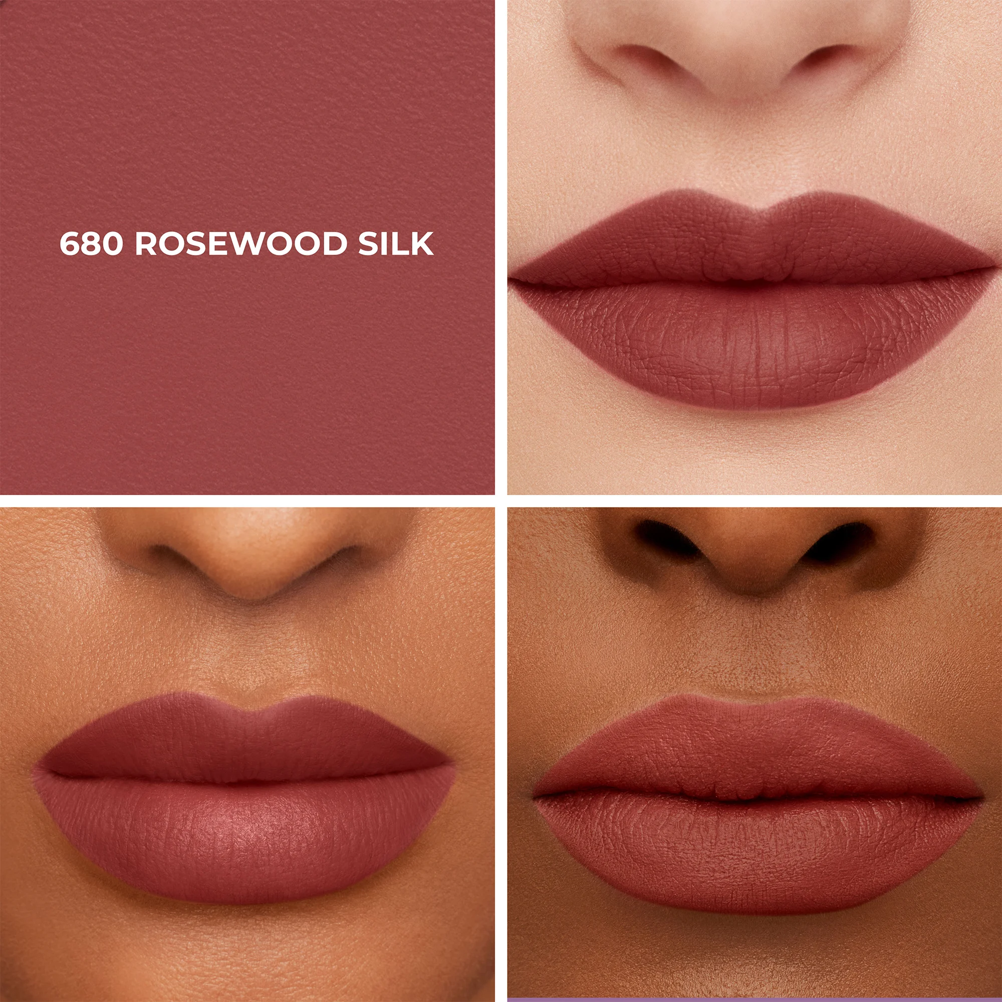 CAVIAR SMOOTHING MATTE LIPSTICK |- 680 Rosewood Silk