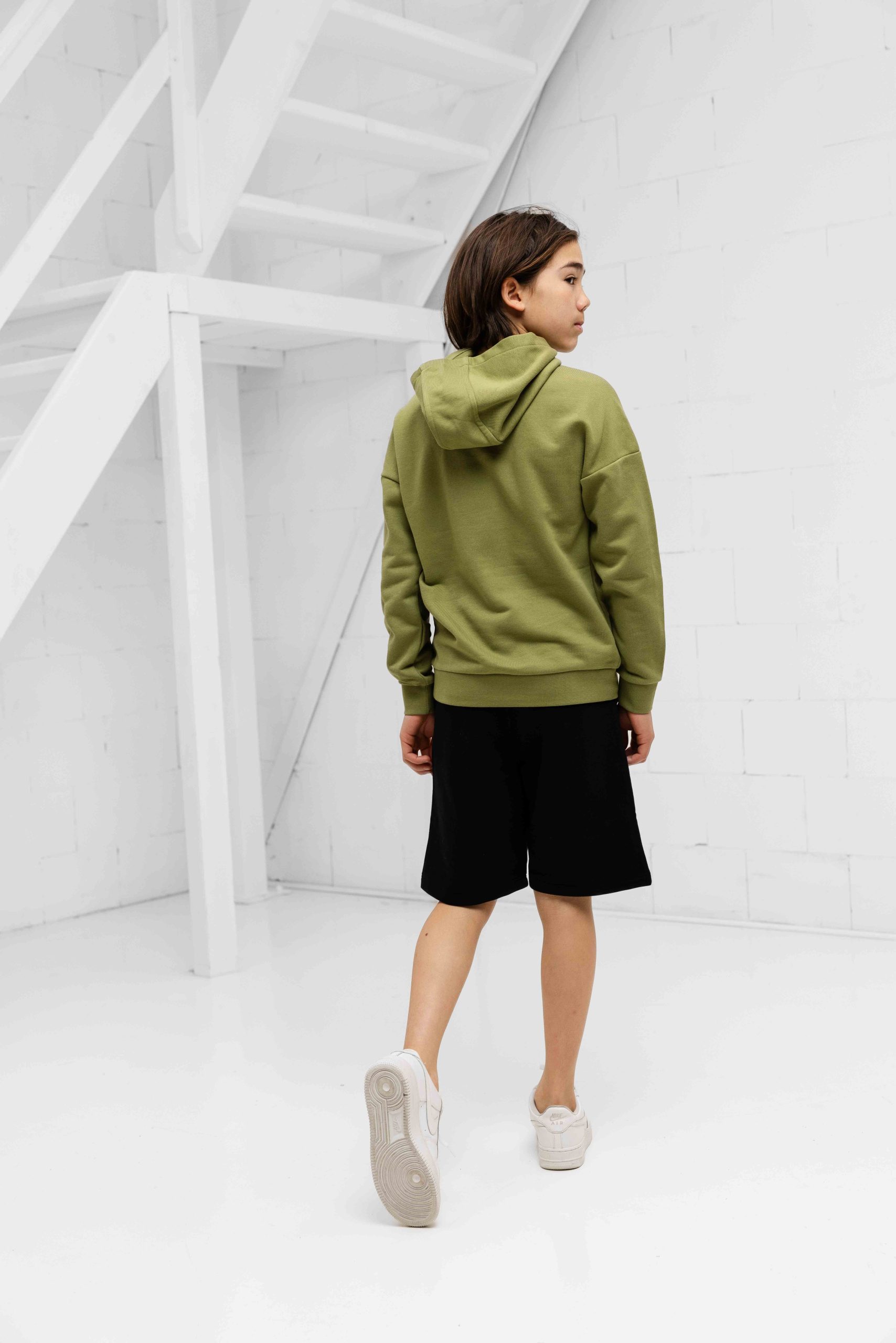 Hugo Boss Logo Korte Broek Kids Zwart