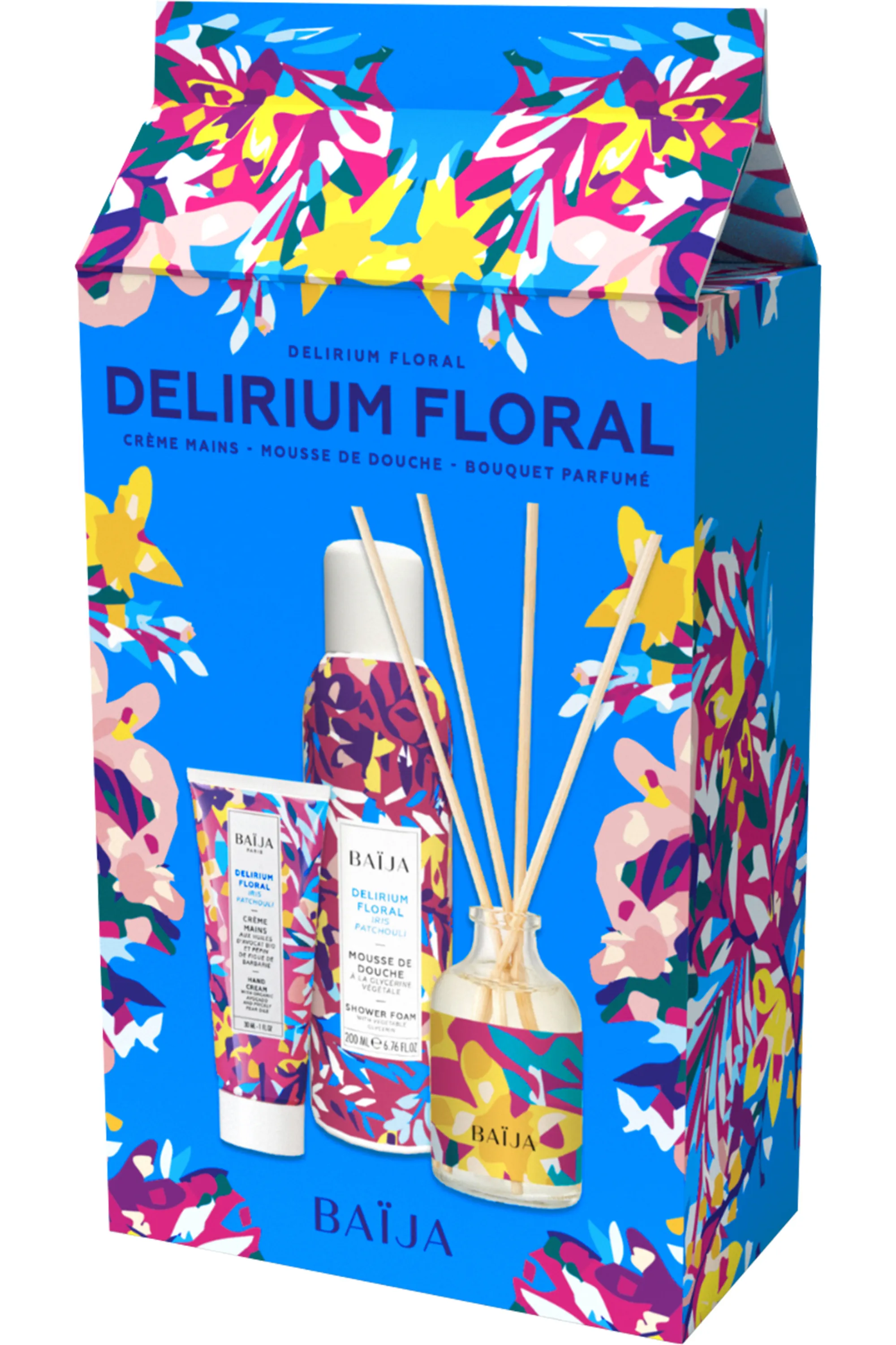 Baïja Coffret corps & maison Delirium Floral-280 ml
