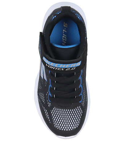 Skechers Schuhe m. Light - Vortex 2.0 - Black/Blue