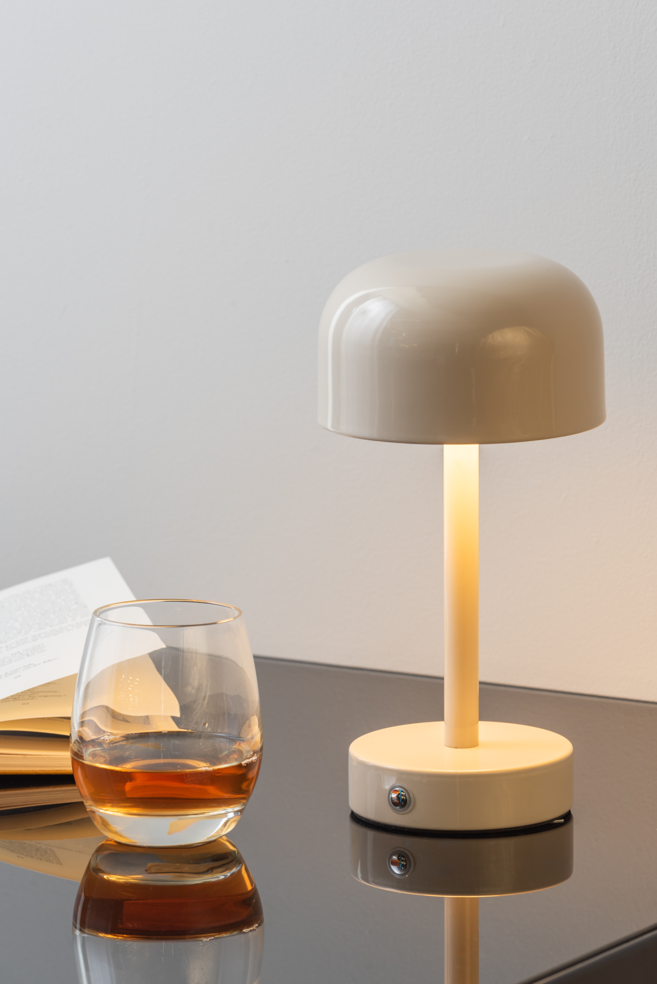 Table lamp James LED iron gold plated