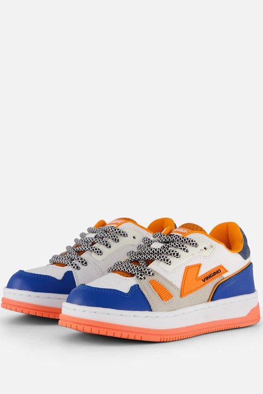 Vingino Joshua Basketbal Lifestyle Sneakers blauw
