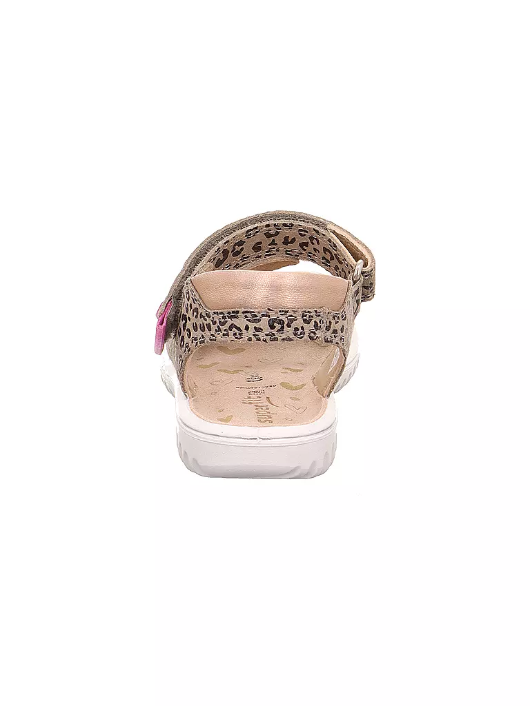 SUPERFIT Mädchen Sandalen SPARKLE beige