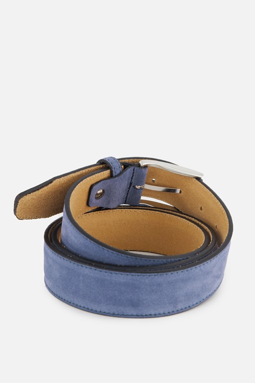 RF X Ziengs Riem blauw Suede