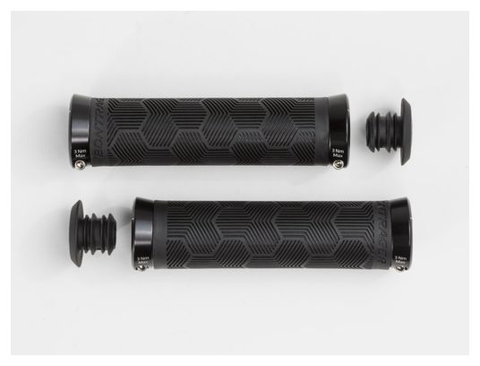 Paire de Grips Bontrager XR Trail Pro 130mm Noir