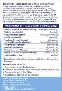 Davitamon Stress & Spanning 8-in-1 Capsules 20CP