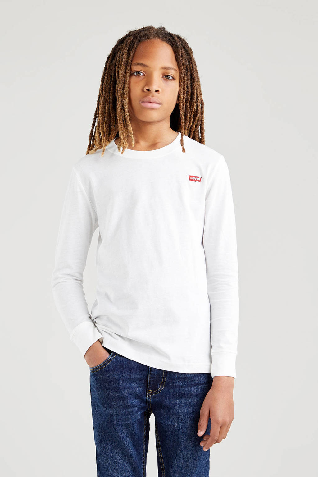 Levi's longsleeve wit