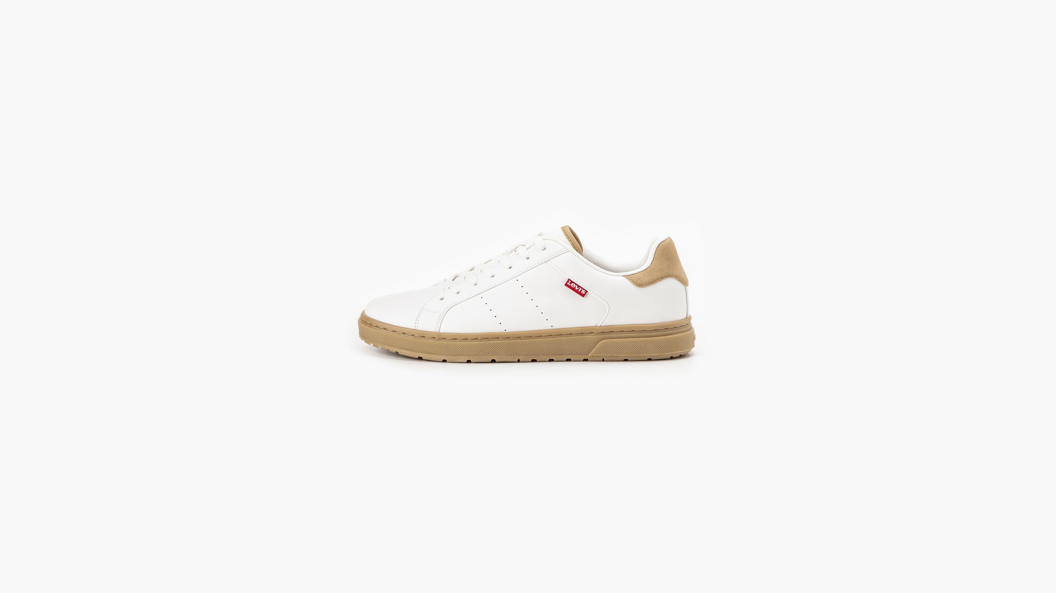 Levi's® Homme baskets Piper - Regular White - Blanc