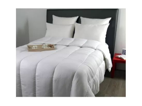DODO Couette chaude 400gr/m2 COUNTRY 200x200 cm blanc