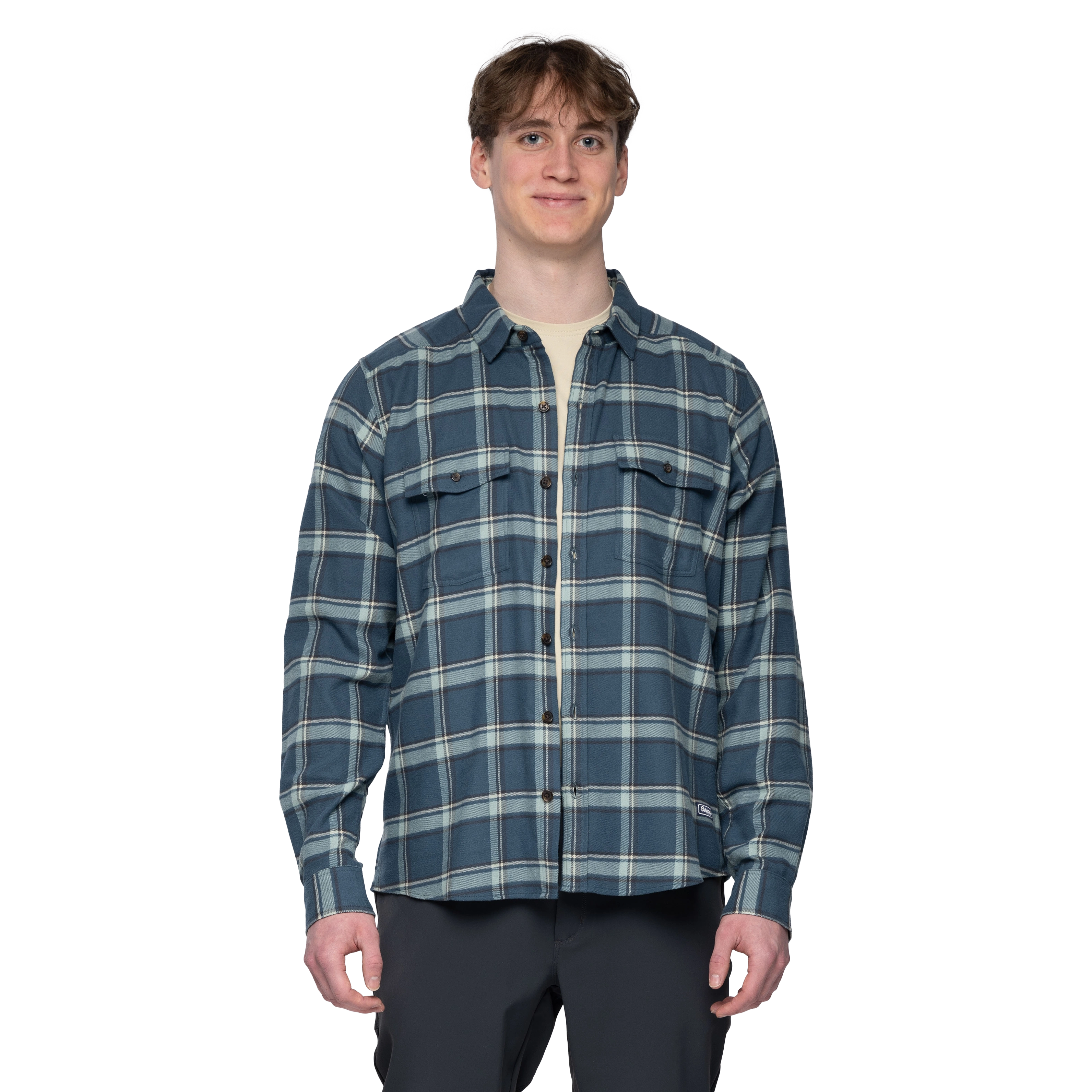 Tovdal Shirt Orion Blue / Misty Forest Check