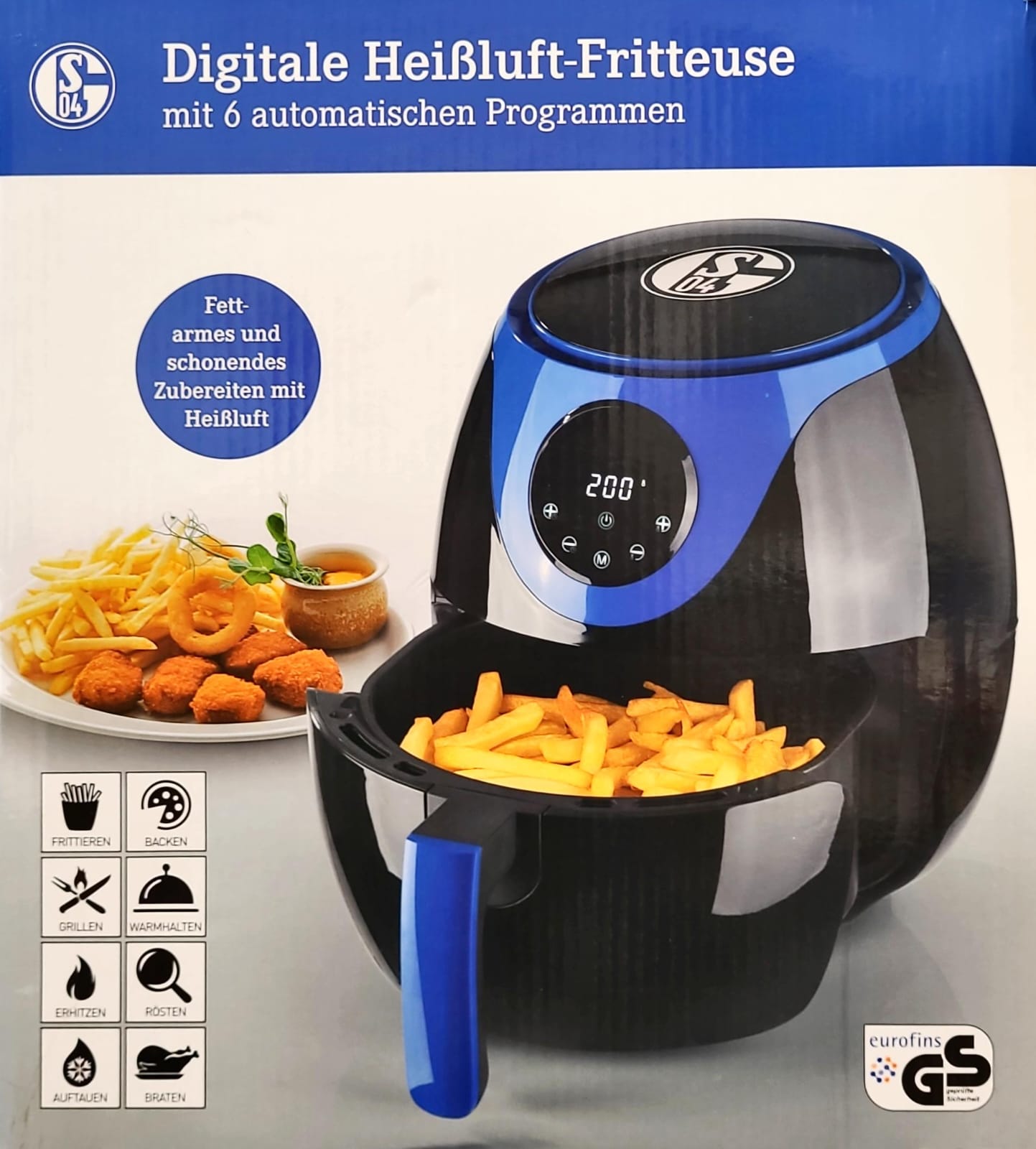 Digitale Heißluft Fritteuse