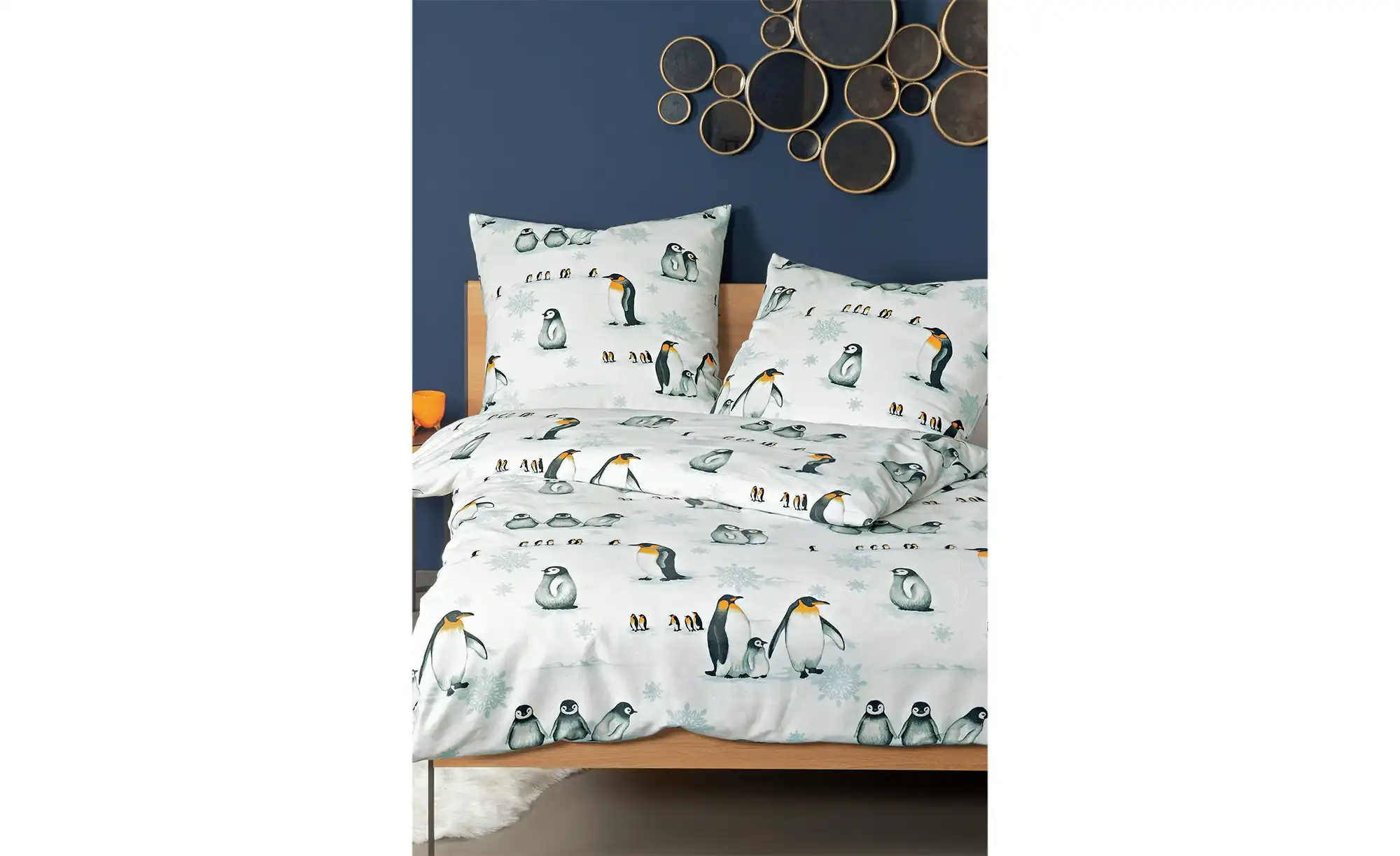 Janine Feinbiber Bettwäsche Pinguine