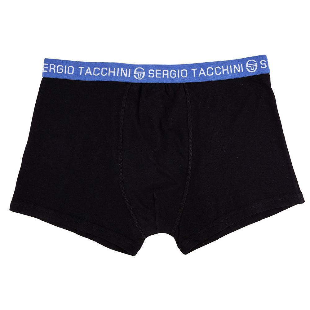 Boxer noir pour homme Sergio Tacchini taille L