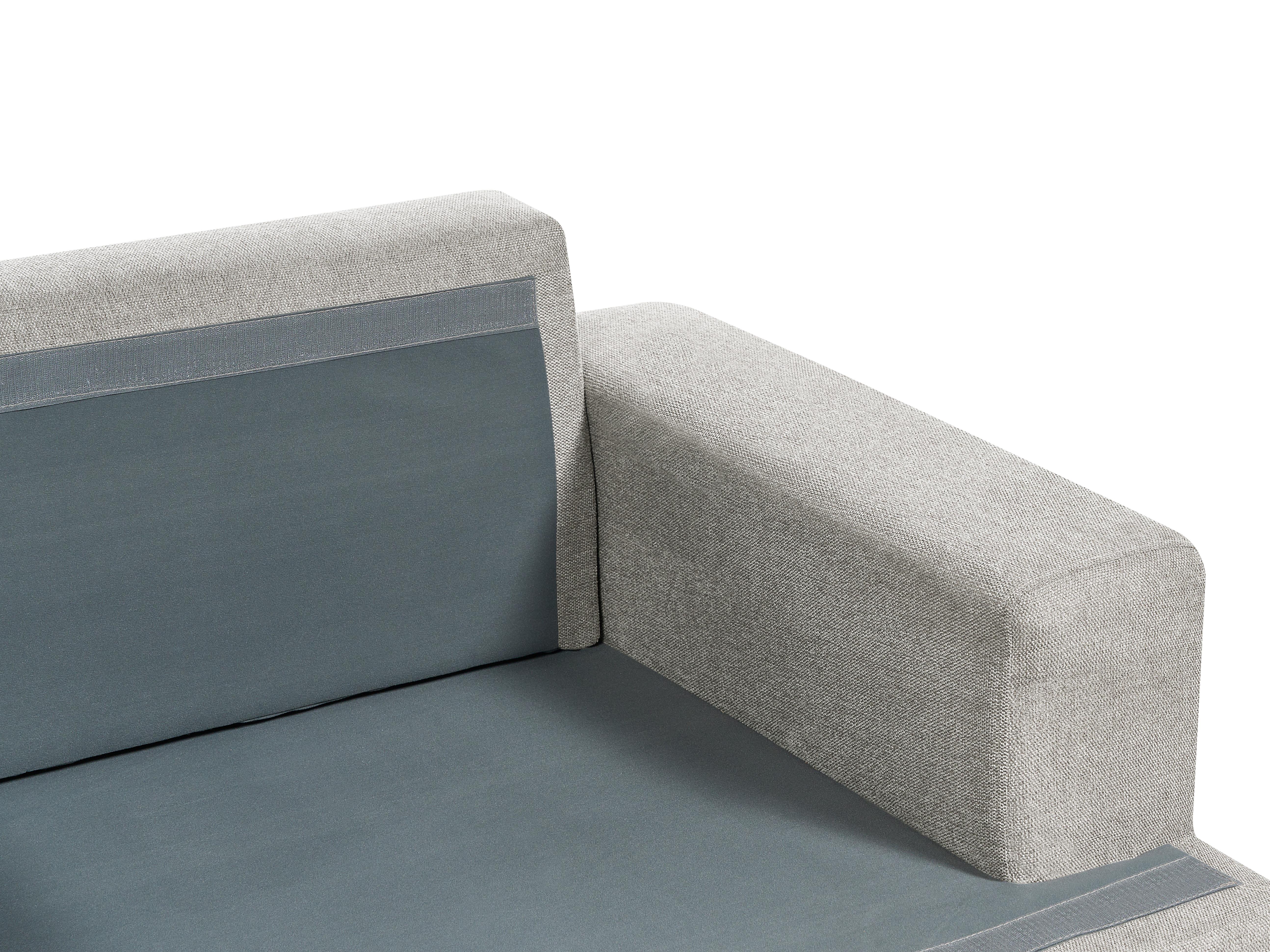 Bankenset 5-zits ALLA Stof Lichtgrijs