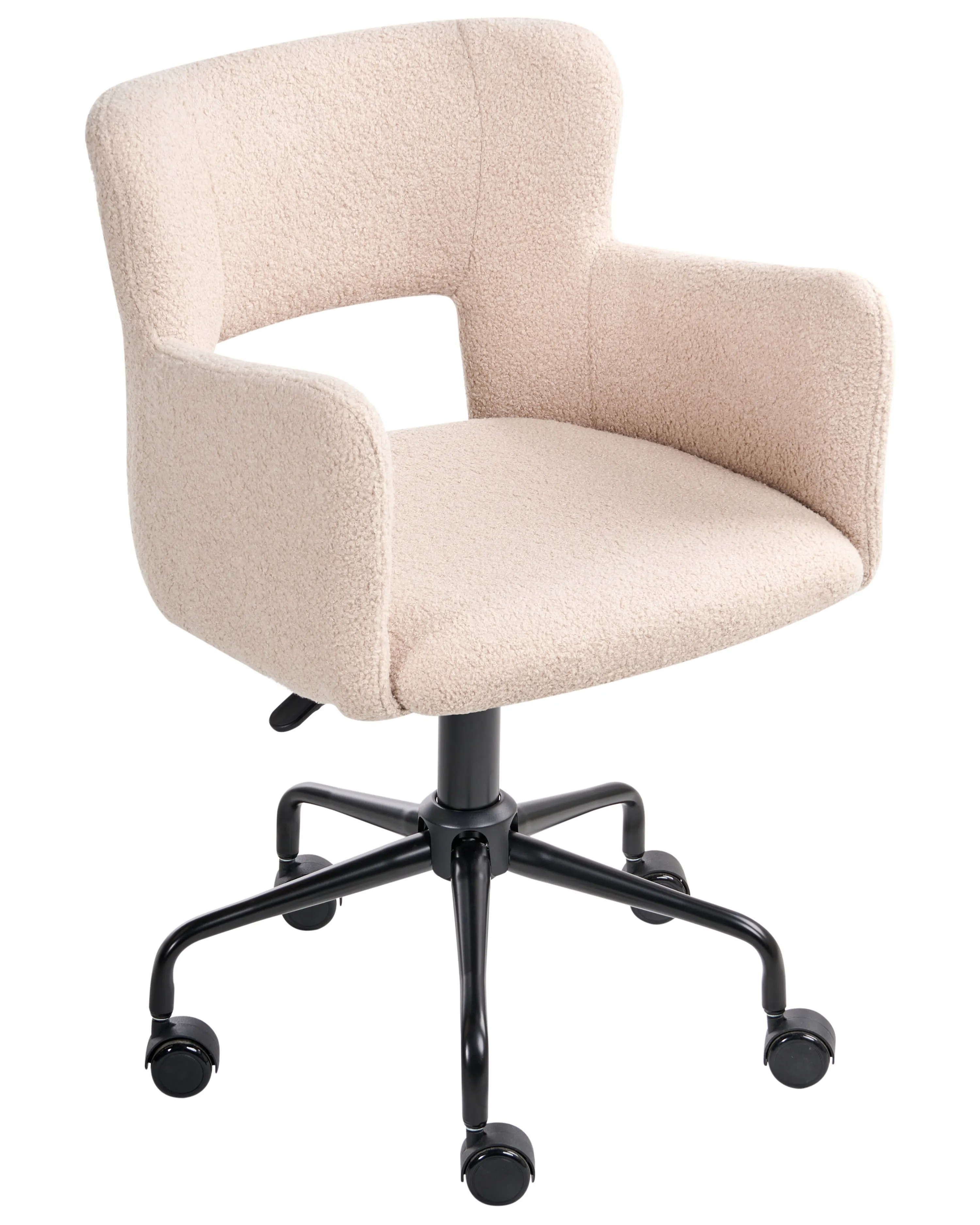 Bureaustoel SANILAC II Bouclé Beige