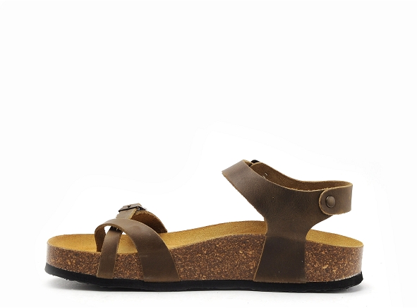 Plakton nu pieds plats femme cp zomba 341016 kaki