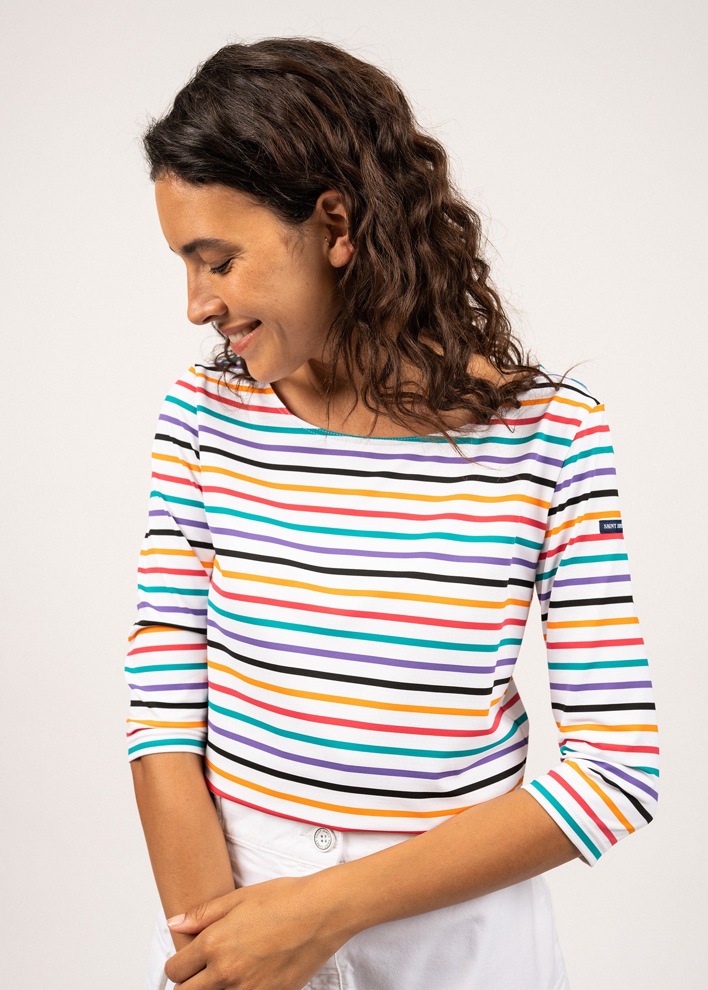 Marinière multicolore Anti-UV Garde Côte