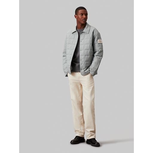 Calvin Klein Jeans Quilted Jakke, Slate Gray, L