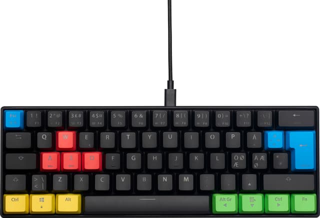 NOS C-450 Mini PRO RGB gaming-tastatur (tetriz)