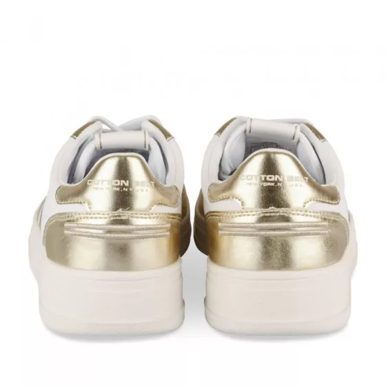 Baskets BLANC COTTON BELT