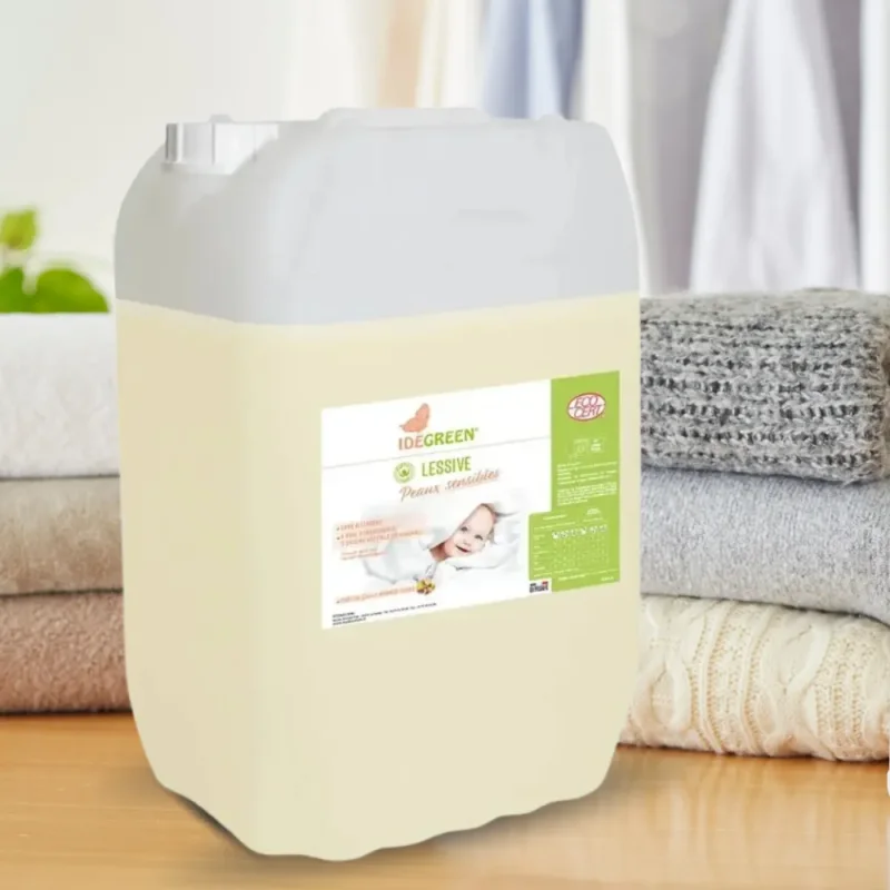 IDEGREEN - Lessive linge peaux sensibles - Ecocert - 20L