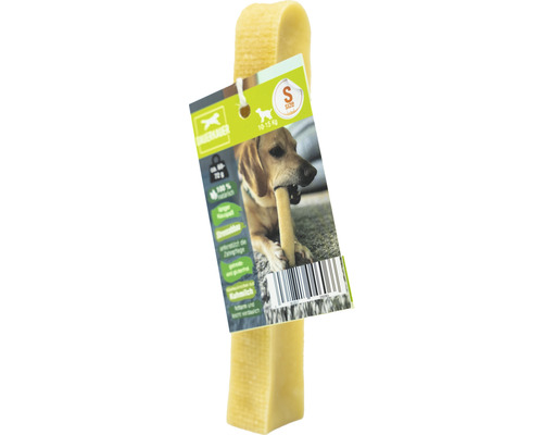 Hondensnack, kauwbot op melkbasis, 1 stuk ca. 60 g, gebitsverzorging, stressverlichting voor honden van 10-15 kg, kauwspeeltje, kaaskauwbot