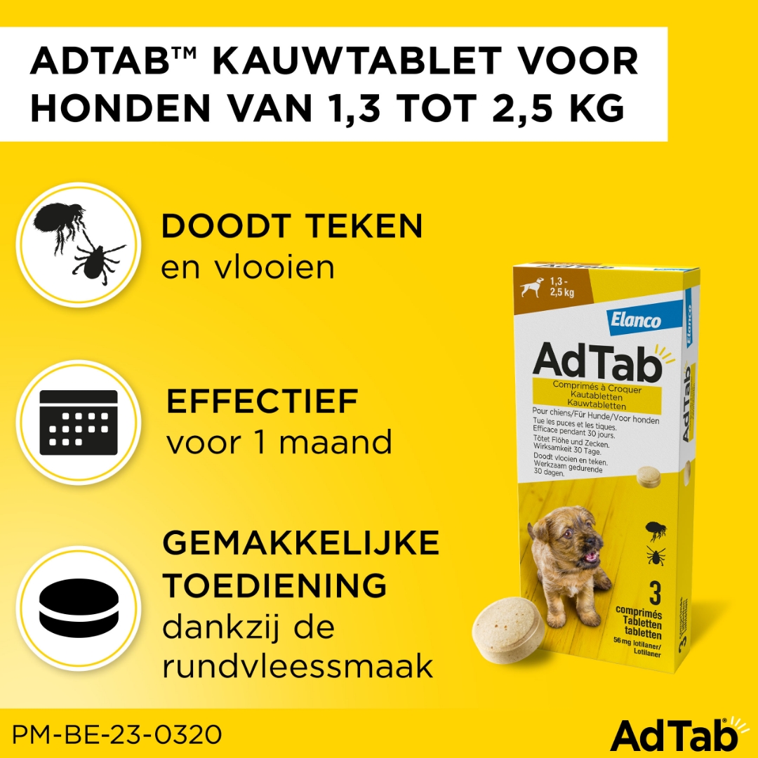 AdTab Kauwtabletten Hond
