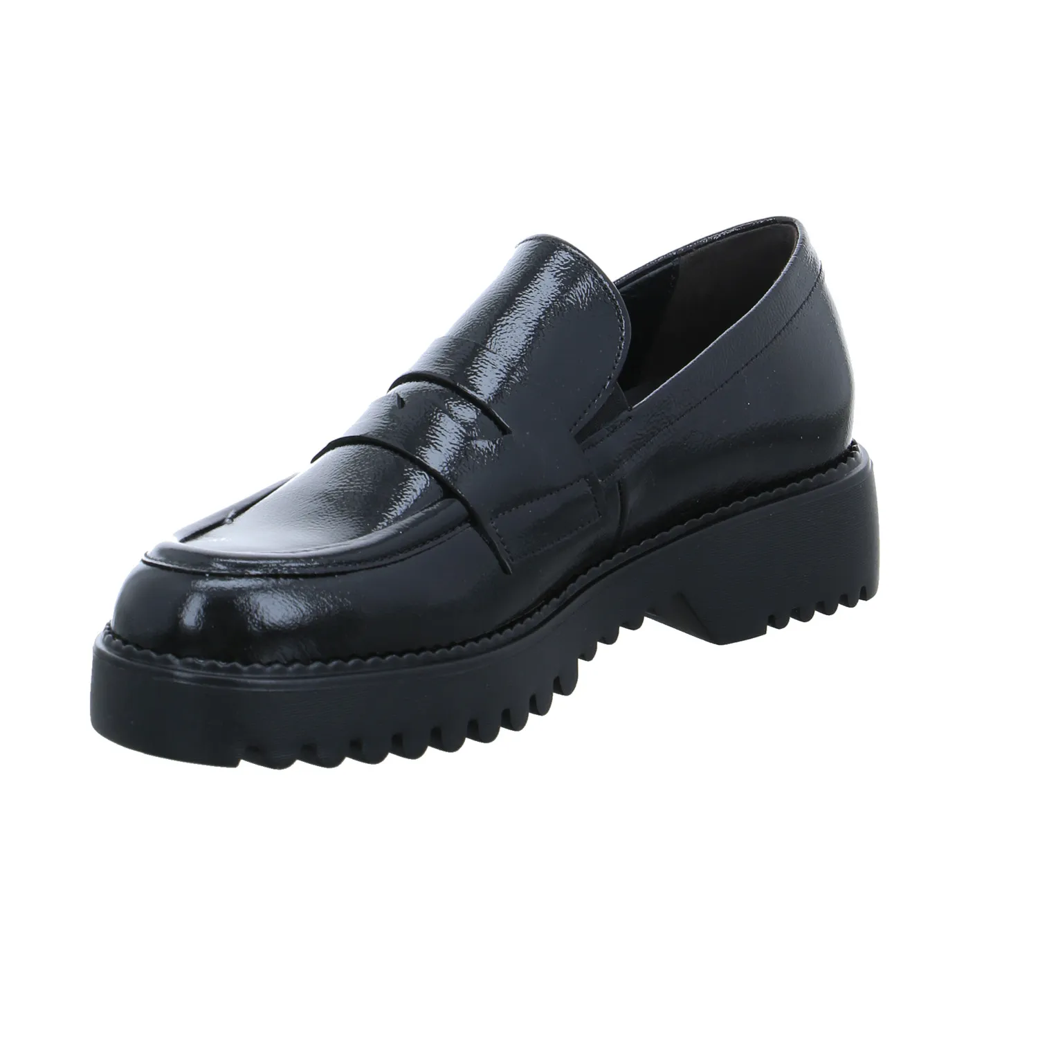 GABOR Slipper Schwarz Leder  mit Wechselfussbett