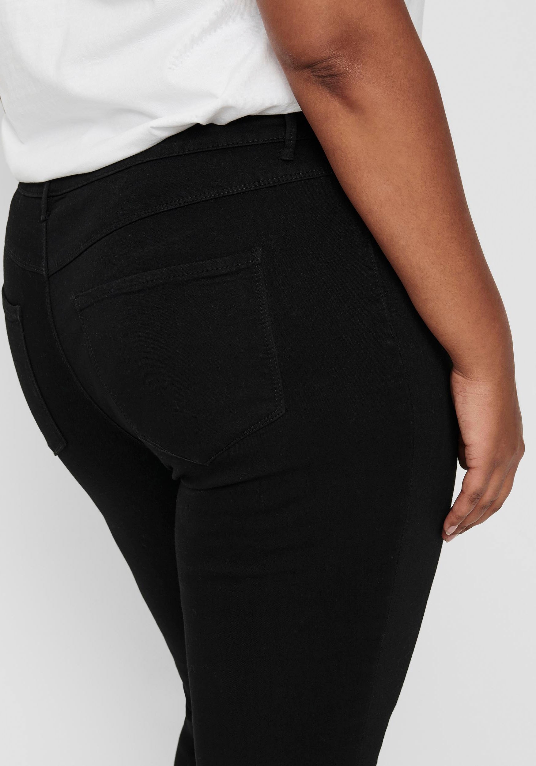 ONLY CARMAKOMA Skinny-fit-Jeans »CARTHUNDER REG PUSH UP SK DNM«