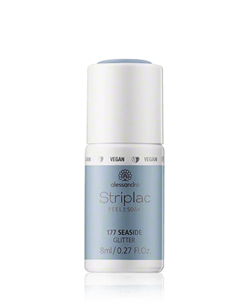 Alessandro Striplac Peel or Soak 177 Seaside Glitter 8ml