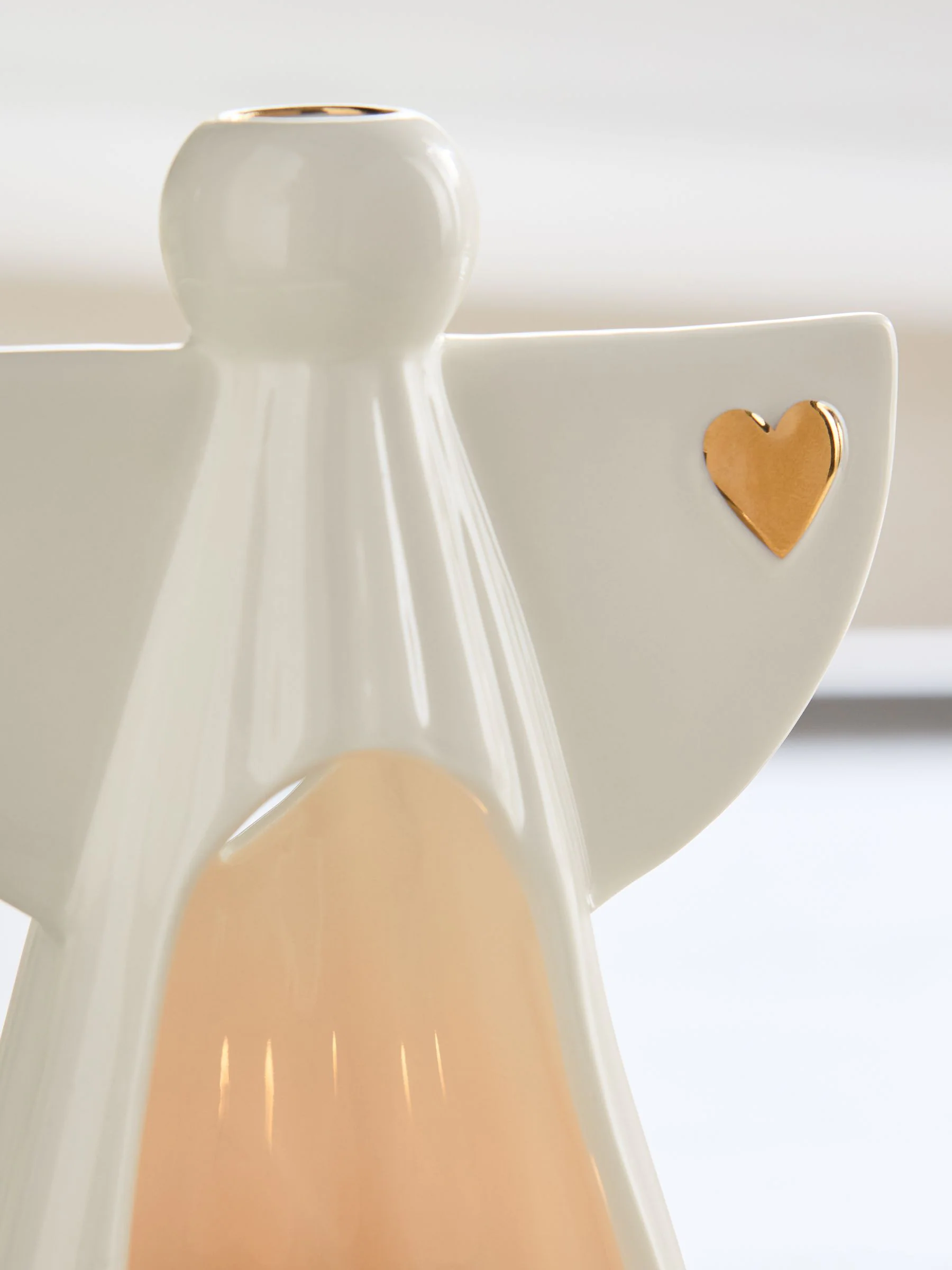 Ceramic Angel Tea Light Holder