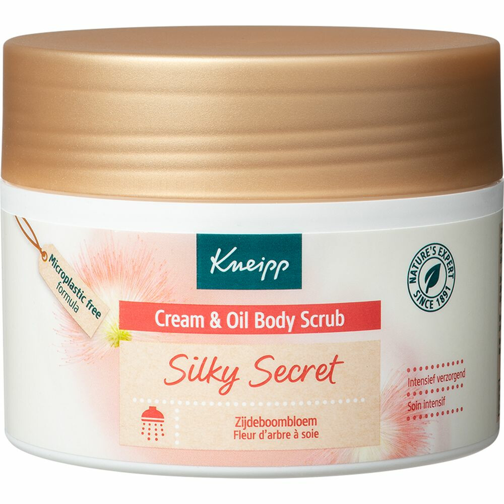 4x Kneipp Cream & Oil Body Scrub Silky Secret200 ml