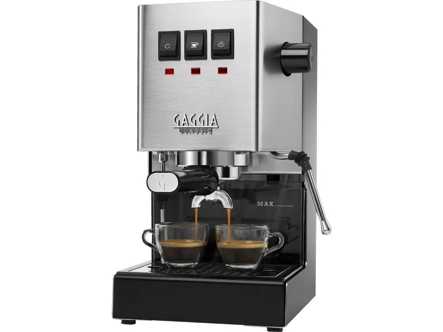 [OUTLET] - Gaggia - New Classic - Kaffemaskine - Rustfrit stål