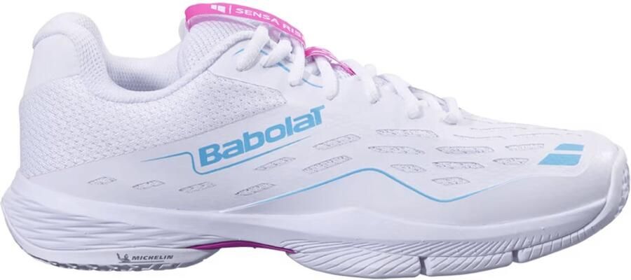 Babolat Sensa Rise Padelschoenen Dames Wit