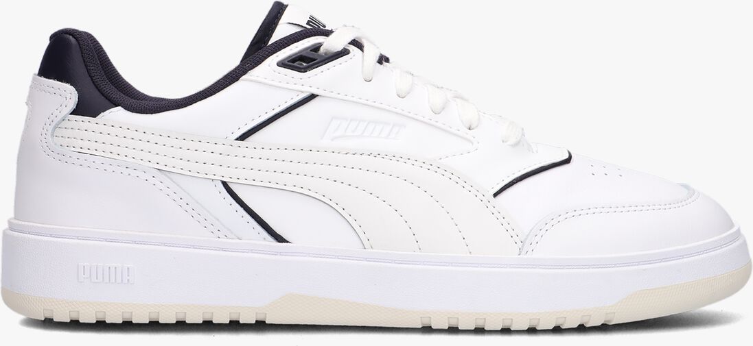 PUMA witte puma lage sneakers double court