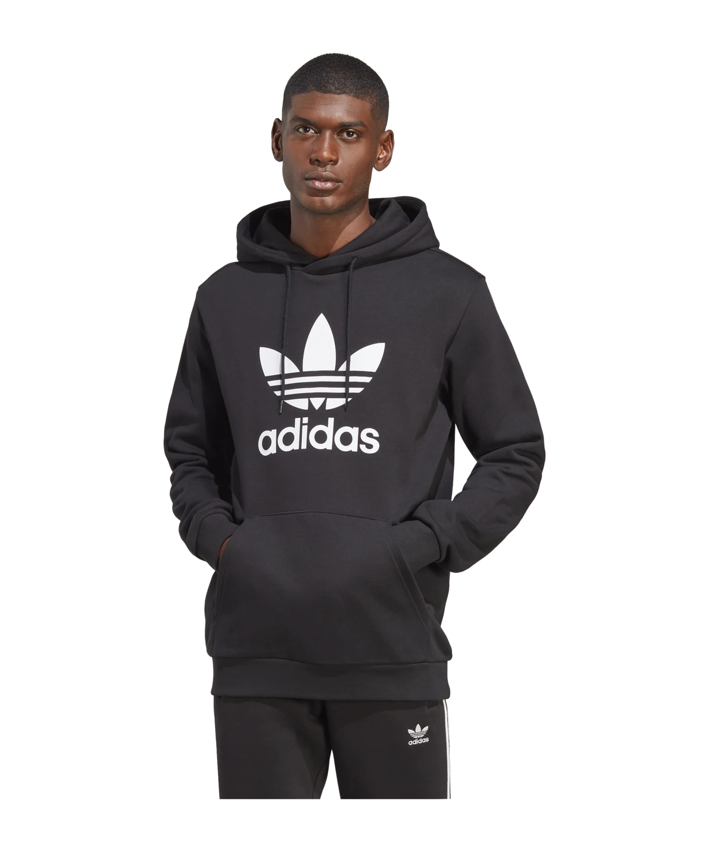 adidas Originals Adicolor Classics Trefoil Hoodie Black