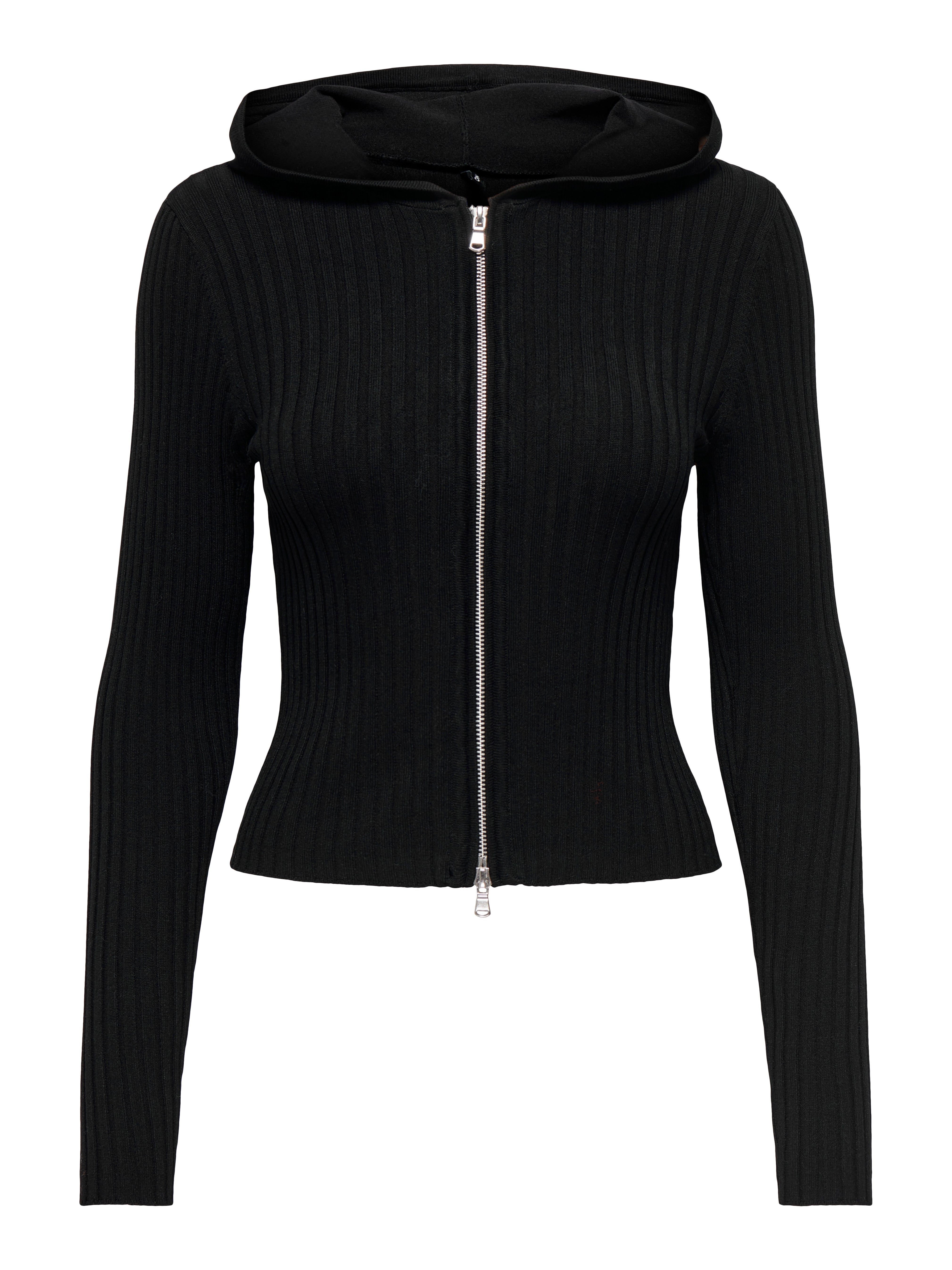 ONLMEDDI Strickjacke Black