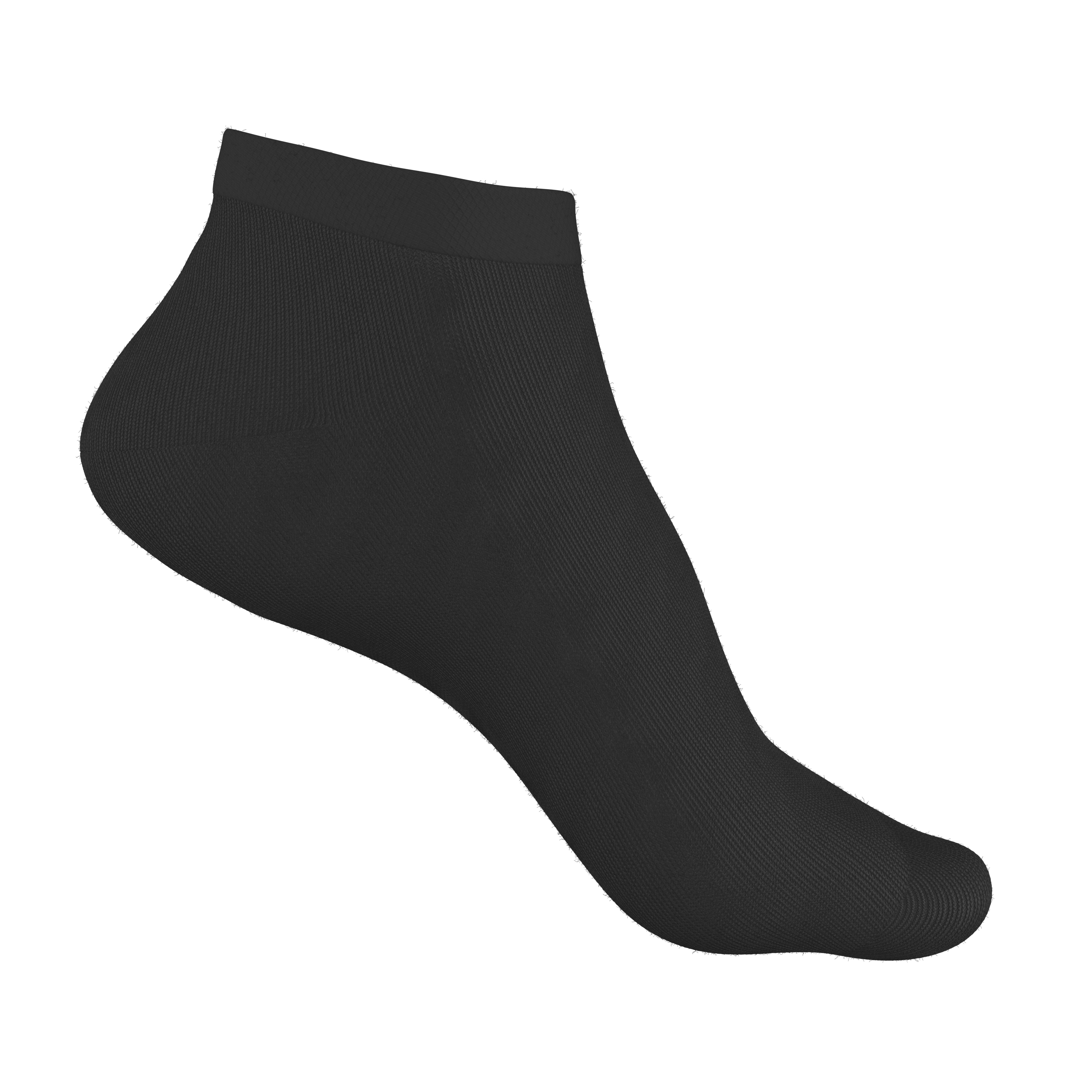 Sneaker Socken Grösse 47 - 50 10er Set schwarz