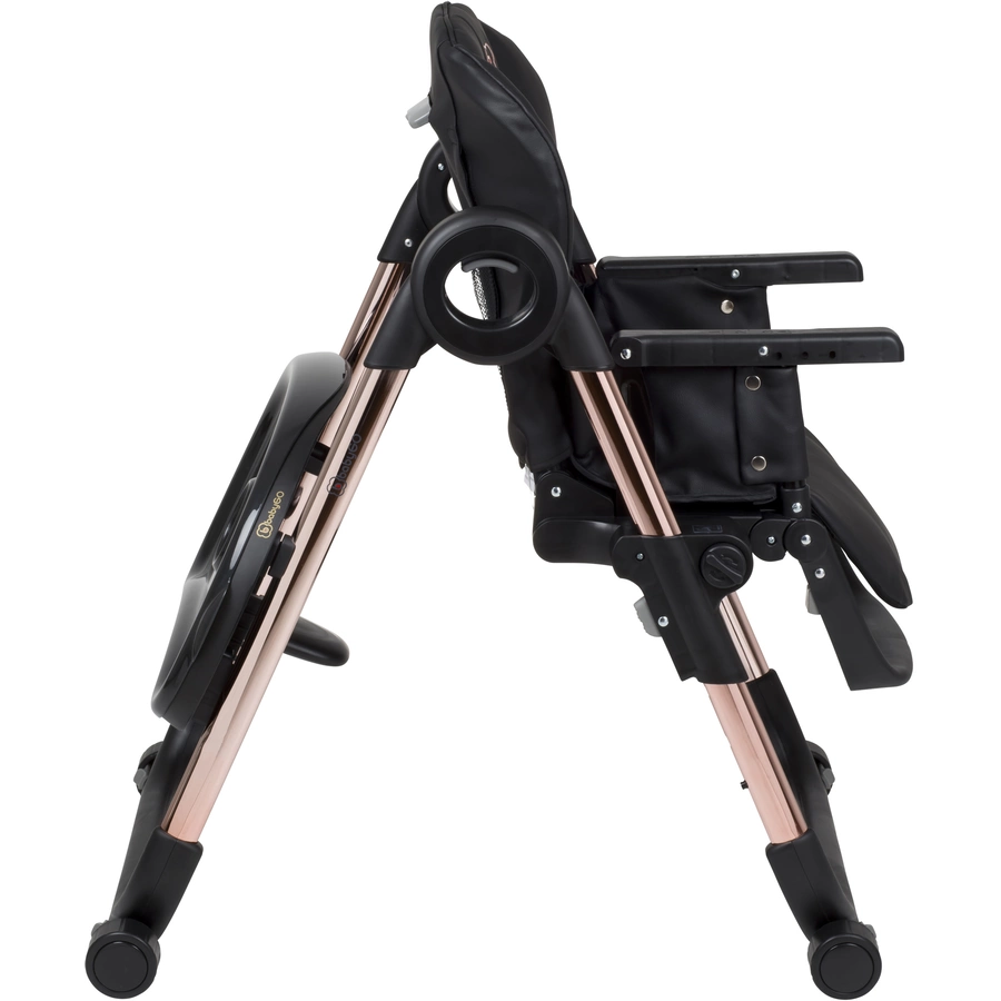 babyGO Hochstuhl Divan Black-Gold