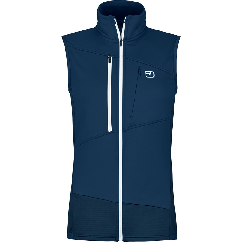 Ortovox Damen Fleece Grid Weste