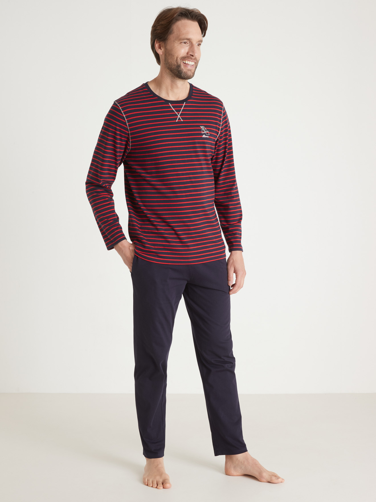 Pyjama en jersey pur coton respirant
