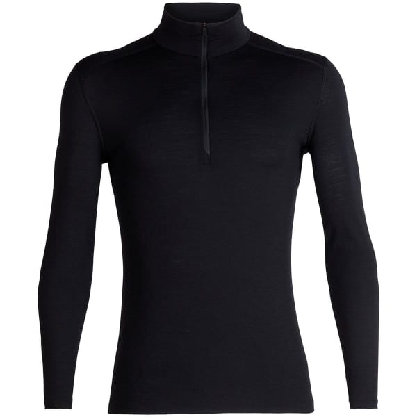 T-shirt thermique ICEBREAKER 200 OASIS LS HALF ZIP BLACK