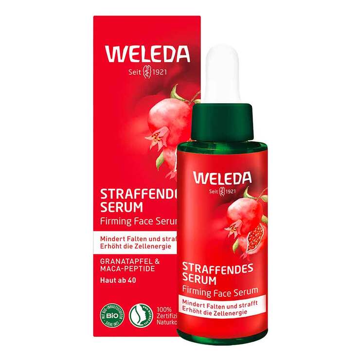 Weleda straffendes Serum Granatapfel & Maca, 30 ml
